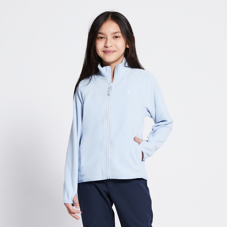 Fleece jacket "Funäs" Light blue